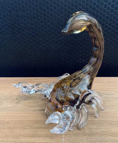 Glasfigur skorpion figur - skorpion,