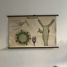 Schulwandkarte Lehrkarte DDR