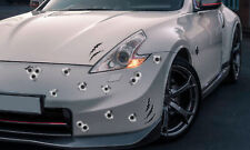 Einschussloch Aufkleber Set 15