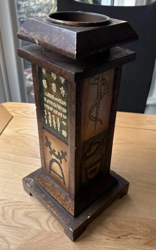 Vintage holz tribal - vintage,