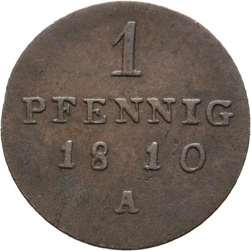 Brandenburg preußen pfennig - brandenburg, 1