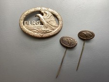 DLRG Abzeichen Silber und Grundschein Anstecknadeln