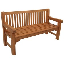 Gartenbank Parkbank Holzbank Gartenmöbel  COVENTRY Eukalyptus geölt, 2. WAHL