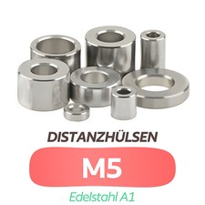 Distanzhülse M5 Edelstahl A1