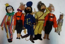 Posten alter Kasperle Figuren