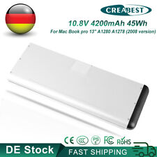 10,8V 4.2Ah 45Wh Akku Für Mac Book Pro 13 "A1280 A1278 2008 MB771 MB467 MB466