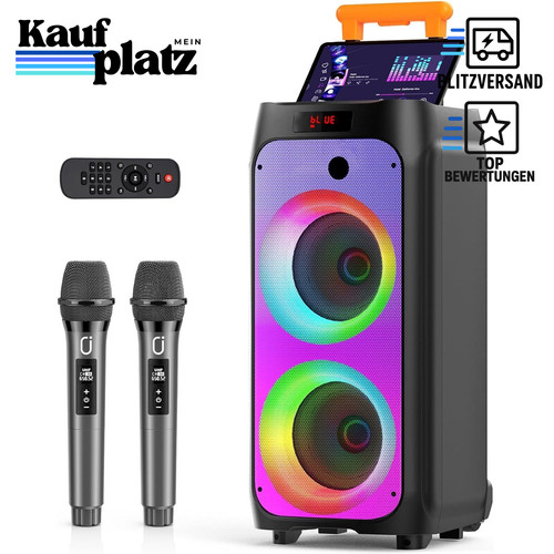 Karaoke anlage 500w - anlage, bluetooth
