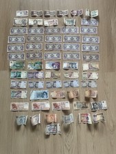 Lot Banknoten / Geldscheine / Konvolut aus aller Welt / Über 60 Scheine