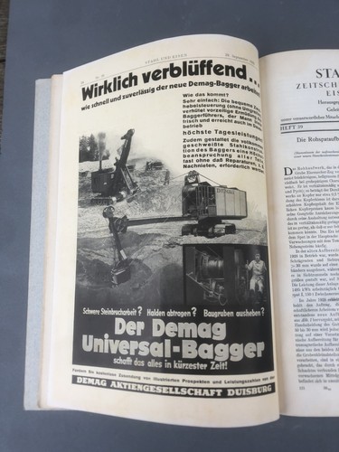 Demag universal bagger von - demag, universal-bagger,