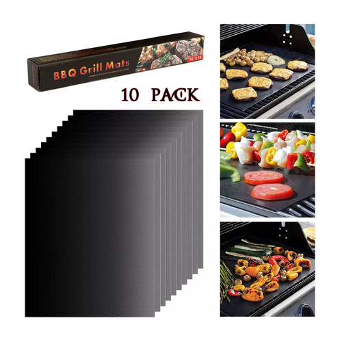 10x bbq grillmatten - 10x,