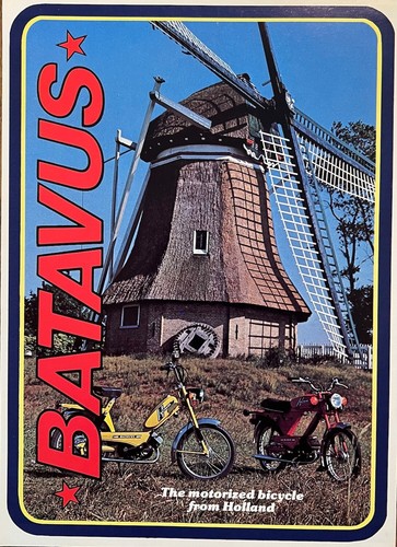 1977 batavus moped page - moped, 8-page