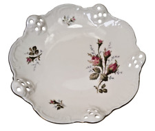 Rosenthal Moosrose  Wildrose  Moliere Schale f. Gebäck  Durchmesser ca. 19,5 cm