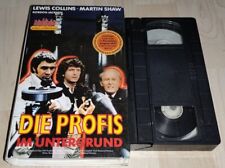 VHS Rarität DIE PROFIS im Untergrund Lewis Collins Highlight Video Hartbox CI5 