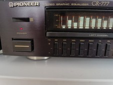 Pioneer GR-777 Stereo Graphic Equalizer High-End, Schwarz