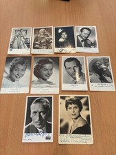 10  Signierte Autogrammkarten