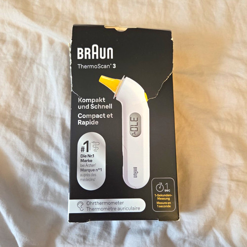 Braun thermoscan - braun, 3