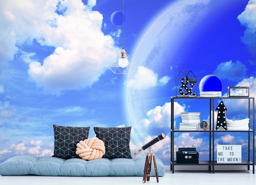 Blau planet q9032 tapete - 3d,