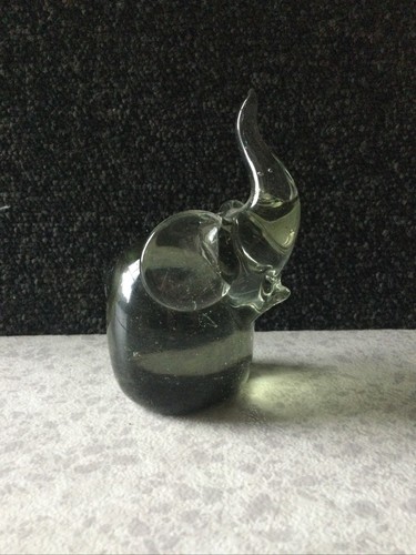 Elefant glas skulptur - glas, /