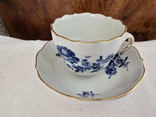 Meissen blaue blumen - blaue, +