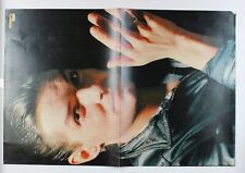 Falco Bravo Poster - German 80s Magazine Portrait Poster - Hand Up