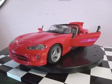 Bburago Modellauto 1:18, Dodge Viper RT/10 rot, guter Zustand