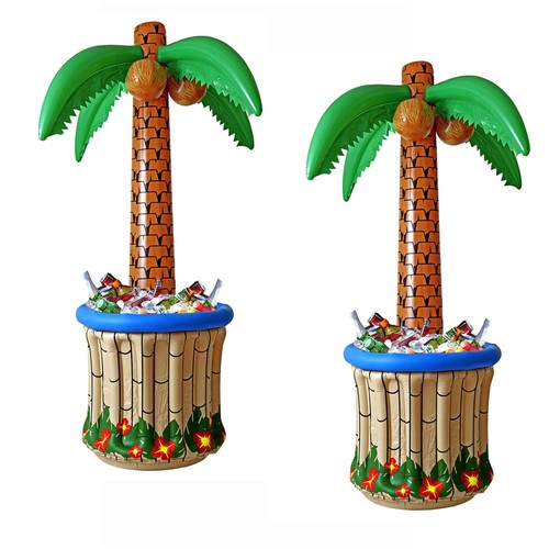 Aufblasbare palme mit - aufblasbare,