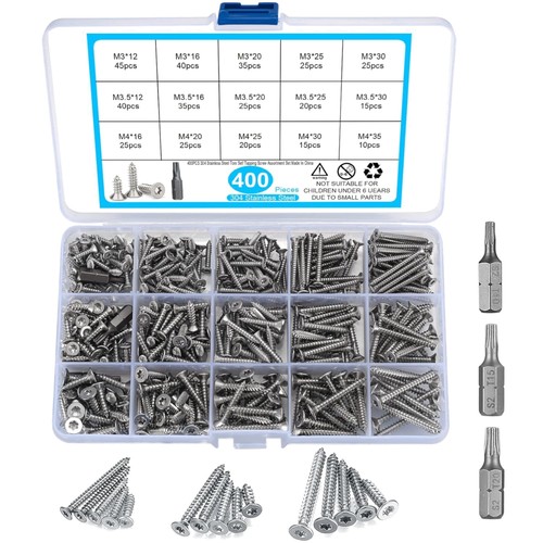 Schrauben set 400 - schrauben-set, stück