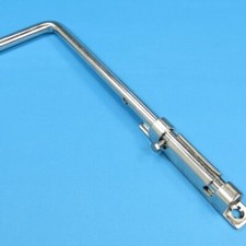 Edelstahl Torriegel Bolzenriegel Türriegel 300/90 Bodenscheiber Torverschluss VA