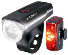 Sigma Aura 60 Infinity Set USB 17760 Fahrradlampe 60 LUX Stvzo Fahrradlicht LED