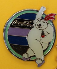 Pin -  Coca Cola  Eisbär Bär  1994 