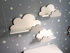 Wolken Wandregal 3er Set Moli