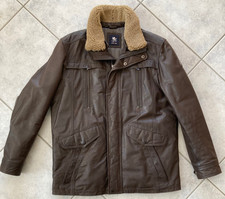 Lederjacke Herren braun Größe 52 Otto Kern