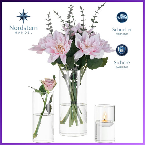 Deko vase glas - vase, 3
