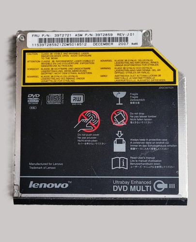 Ibm lenovo r61 dvd rw - dvd, m/