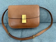 Celine box bag natural classic  Leder Tasche crossbody Handtasche in OVP