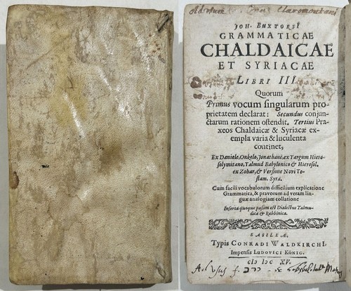 Johann buxtorf grammaticae - johann,