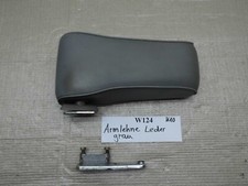Armlehne  Leder grau W124