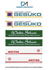 LKW Auflieger Livery 11 Folie