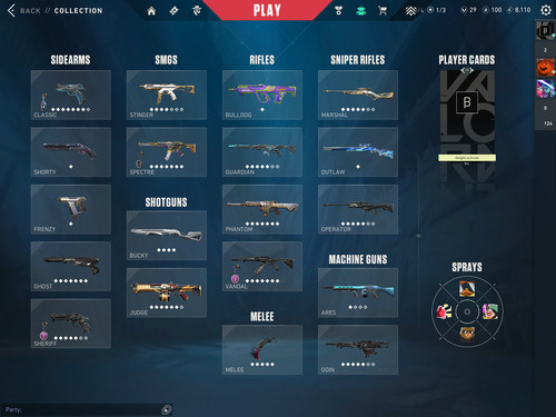Valorant beta account platin - beta,