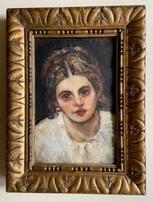 Ölgemälde Portät Junge Dame