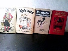 Konvolut: 4 div Bände alte