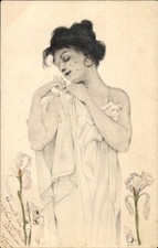 Jugendstil Künstler Ak