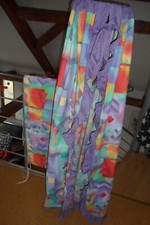 Babybett Himmel Set Nestchen Bettwäsche lila rot grün gelb pastellfarben