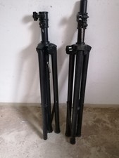 2 Stative für Boxen Lautsprecher max 50kg u. als TV Ständer verwendbar