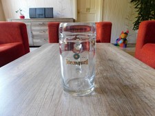 Sternquell - 1 Liter Glaskrug, Bierkrug, Maßkrug - Unbenutzt!