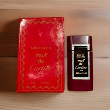 Parfumminiatur Must de Cartier 4ML EDT Vintage, aus Sammlung