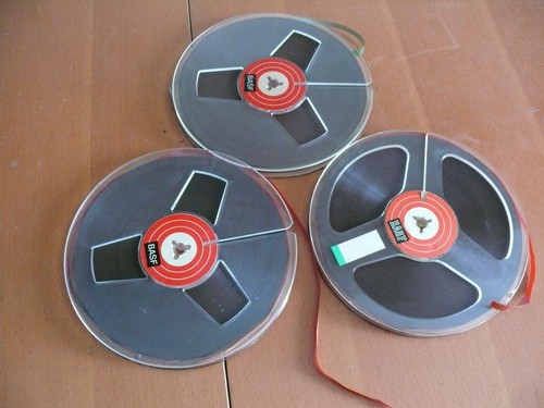 Leere tonbandspulen basf - leere,