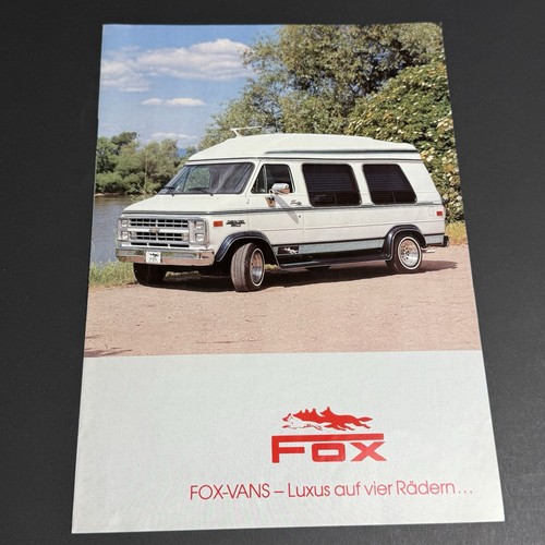 Chevrolet chevy van fox - van,