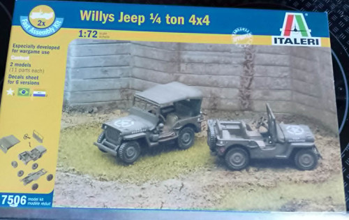 Italeri no 7506 wwii - 1:72,