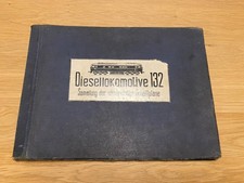 Original Sammlung Elektrische Schaltpläne Diesellok 132 319 Reichsbahn Ludmilla
